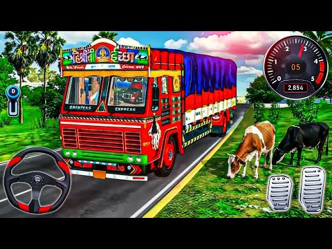 Indian Truck Driver Simulator 3D - Cargo Truck in India 3D - Android GamePlay