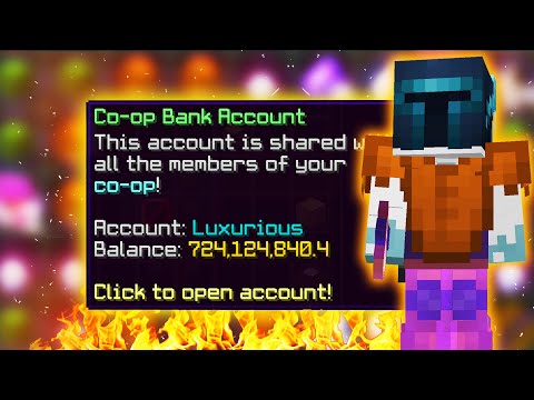 I Spent 24 Hours Getting as Rich as Possible in Hypixel Skyblock