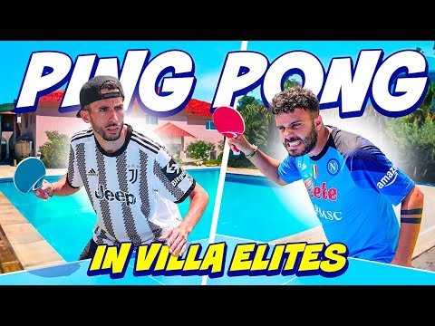 🏓 TORNEO di PING PONG in VILLA ELITES!