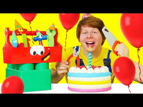 Ремонт машин у Саши: новый верстак на день рождения! Развивающие видео про машинки для мальчиков