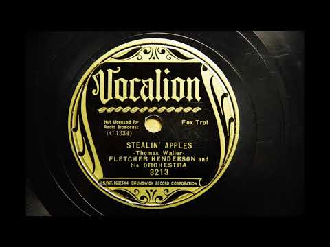FLETCHER HENDERSON and his ORCHESTRA [STEALIN' APPLES] 1936,