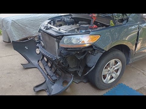 Hyundai Santa Fe Fender Removal