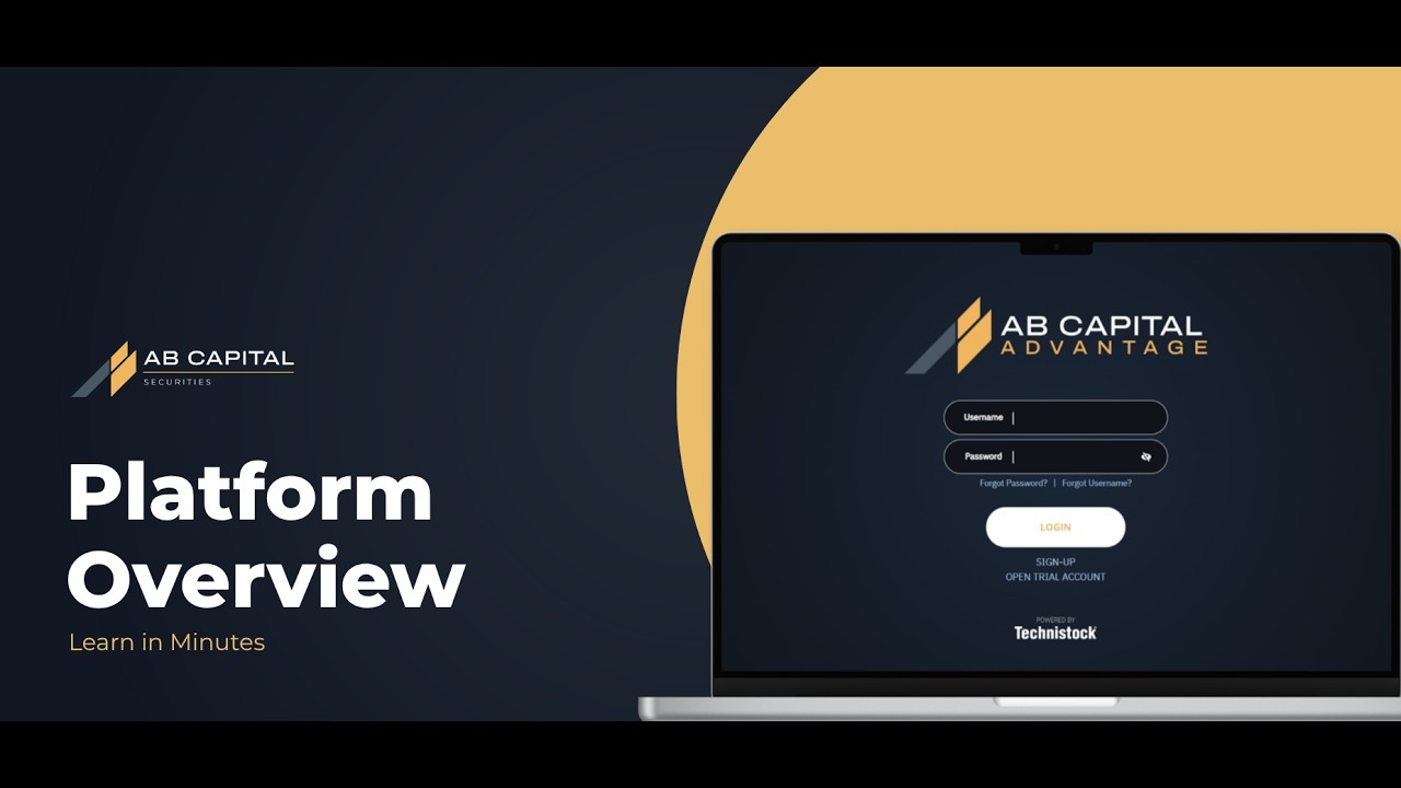 AB Capital Advantage Dashboard Guide | Themes, Portfolio, Watchlist & Ticker Explained