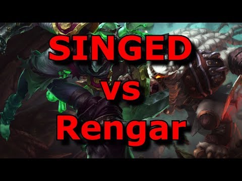 Singed vs Rengar - Bullying a Helpless Kitten