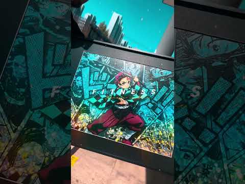 【週邊】千鳥社-漫畫碎彩鐳射系列 第一彈 鬼滅之刃灶門炭治郎漫畫炫彩鐳射穀子海報裝飾畫