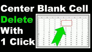 Download the video "Save Time with Easy Steps for Delete central blank cells of excel | Excel Secrets"