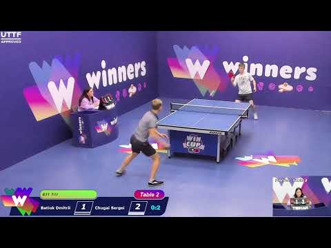 WINners CUP table 2  02.12 Batiuk Dmitrii - Chugai Sergei 21:00