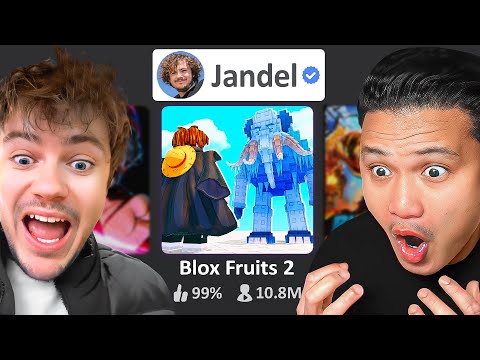 Jandel Made FAKE Blox Fruits… I Played It