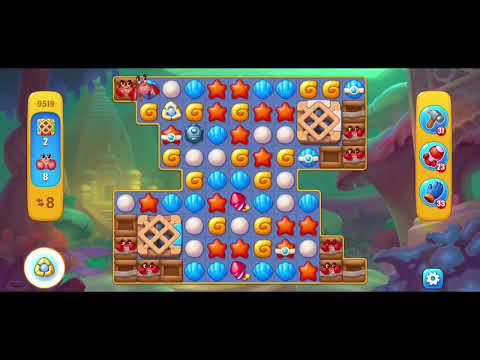 Fishdom 9519 Hard Level - NO 💣🧨💥