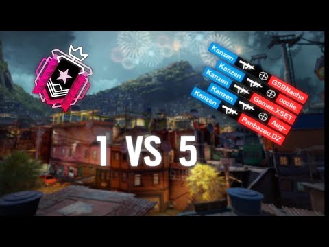 How a Champion 1v5s - Rainbow Six Siege