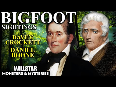 ????  DANIEL BOONE and DAVY CROCKETT BIGFOOT ENCOUNTERS ! Bigfoot encounters location