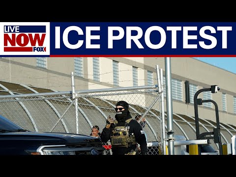 Video | LIVE NOW: Protests outside ICE detention center