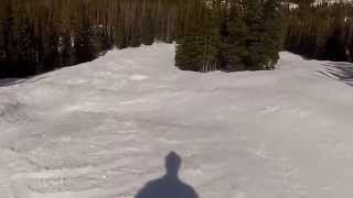 preview picture of video 'Iron Man Mogul Run at Snowy Springs Ski Area'