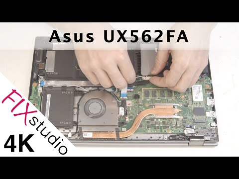 ASUS ZenBook Flip - disassemble [4k]