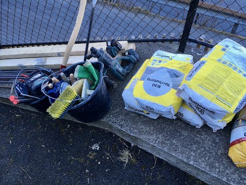 Reparere synkende vei