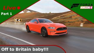 Forza Horizon 4 | Off to Britain baby!!! (Part 1)