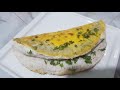 Super Fluffy Omelet Fluffiest Omelet Making Japanese Street Food