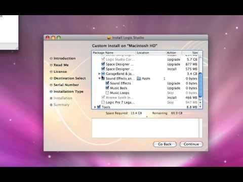 Installing Logic Studio 2: Logic Pro 9, MainStage 2, Soundtrack Pro 3, And More [Beginner Guide]