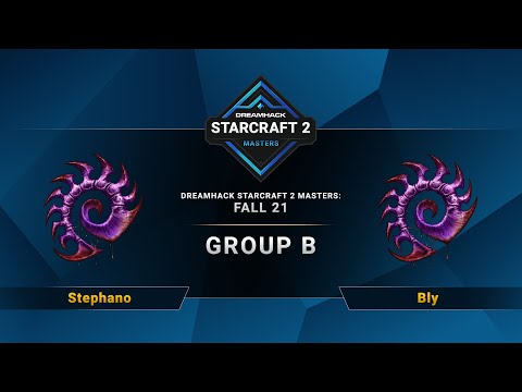 SC2 - Stephano vs. Bly - DreamHack SC2 Masters 2021: Fall - Group B - EU