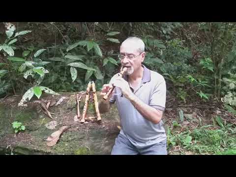 Mini NAF - Native American Style Flute - F - 440 Hz