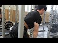 【Back Day】セーフティーバー無のトップサイドデッドリフト