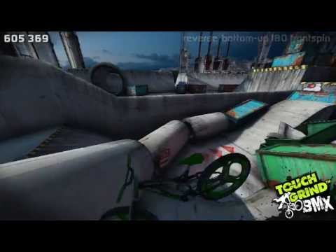 BMX Touchgrind   2 million end score   The Docks