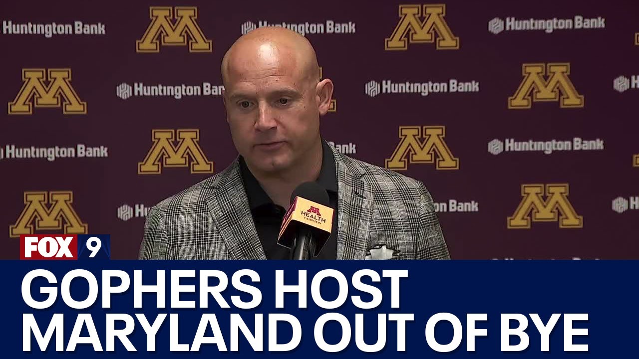 P.J. Fleck talks Gophers hosting Maryland for Homecoming out of bye week