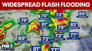 NYC hourly weather forecast: Rain totals could top 6 in parts of Tri-State