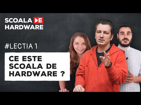 [Live] Lectia 1 - Scoala de hardware. Ce este?