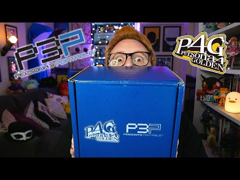 Persona 3 Portable and Persona 4 Golden Unboxing | #gifted #persona #sega