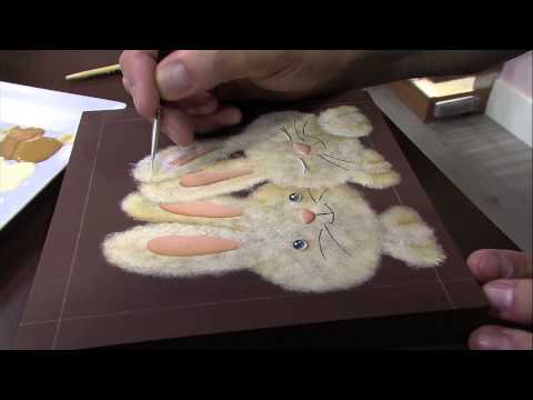 Mulher.Com 28/03/2014 Luiz Poletti Fur Painting Technique Part 2