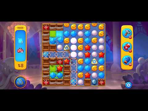 Fishdom level 9866 no boosters フィッシュダム ノーマル