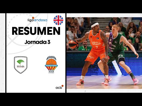Unicaja - Valencia (76-82) GAME HIGHLIGHTS | Liga Endesa 2023-24