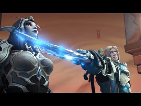 Sylvanas Defeat Cinematic( Sanctum of Domination Final Cinematic)9.1 Chain of Domination Shadowlands