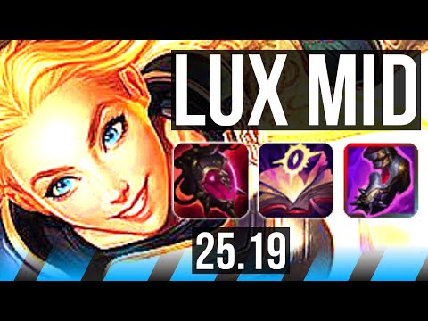 LUX vs SYNDRA (MID) | 10/2/12, Godlike | EUW Master | 25.19