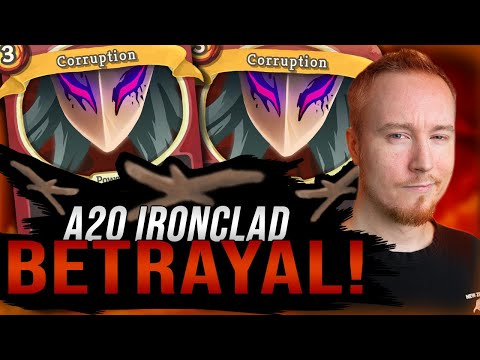 We've been BETRAYED! | Ascension 20 Ironclad Run | Slay the Spire