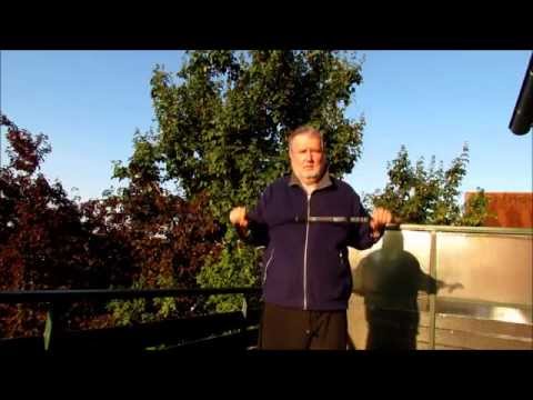 5 Minuten Stockgymnastik für Senioren