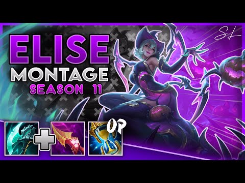 ELISE MONTAGE | Elise outplay | Elise plays | Elise highlights | LoL Season 11 |