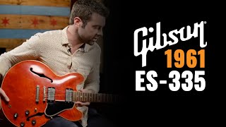 Video thumbnail for 1961 Gibson ES-335 Red | CME Vintage Gear Demo | Joel Bauman by Chicago Music Exchange