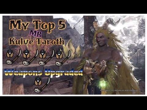 MHW: iceborne my top 5 MR kulve Taroth weapons upgraded.