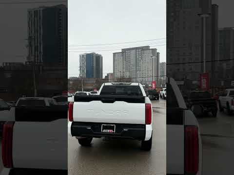 2022 Toyota Tundra 4x4 Double Cab SR in White for sale at Forbes Waterloo Toyota in Waterloo, ON