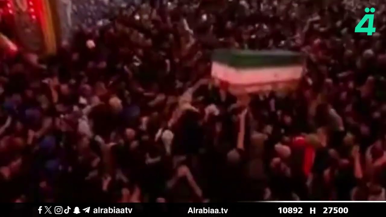 فيديو | دخول نعش المرشد الإيراني الراحل علي الخامنئي إلى مرقد الإمام الحسين (عليه السلام)
