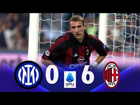 Inter 0 x 6 Milan ● Serie A 2000/01 Extended Goals & Highlights ᴴᴰ