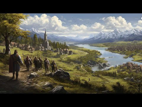 Medieval Village Fantasy Music - Celtic Music & Daily Life As A Villager - Medieval Celtic Playlist