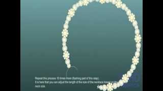 Как сплести красивое ожерелье своими руками из бисера - Видео онлайн