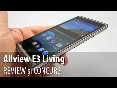 Allview E3 Living Review + Concurs (Telefon cu cameră selfie cu blitz, difuzoare frontale)