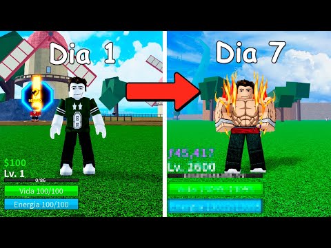 I STARTED FROM SCRATCH IN BLOX FRUITS