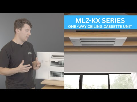 Unboxing and reviewing the brand-new Mitsubishi KX One Way Ceiling Cassette