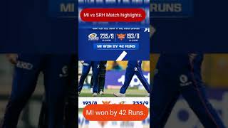 srh vs mi 2021 highlights | mi vs srh 2021 highlights |#Cricket #Sports #Shorts #vivoipl #MI#SRH
