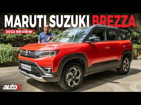 2022 Maruti Brezza Review | Compact SUV with Smart Hybrid engine and Sunroof | First Drive | autoX